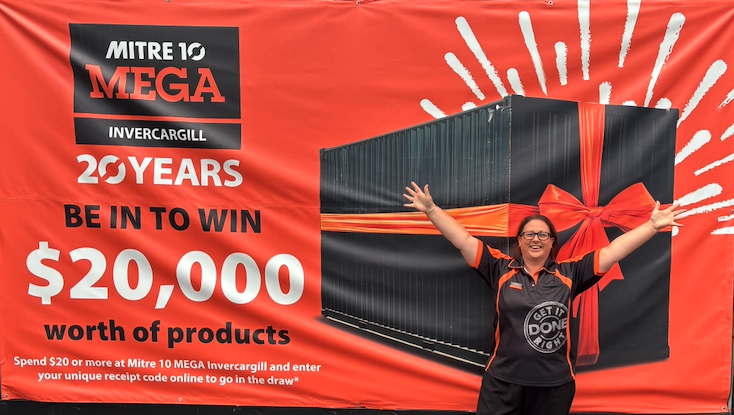 Mitre 10 Mega Invercargill Celebrates 20 Years