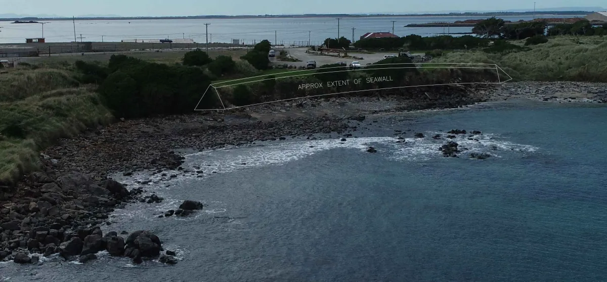 Cleanup Work Starts At Bluff Ocean Beach