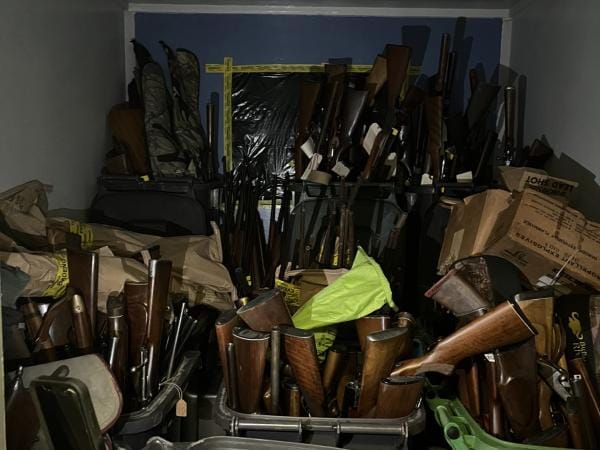Gore Man Found With 478 Firearms