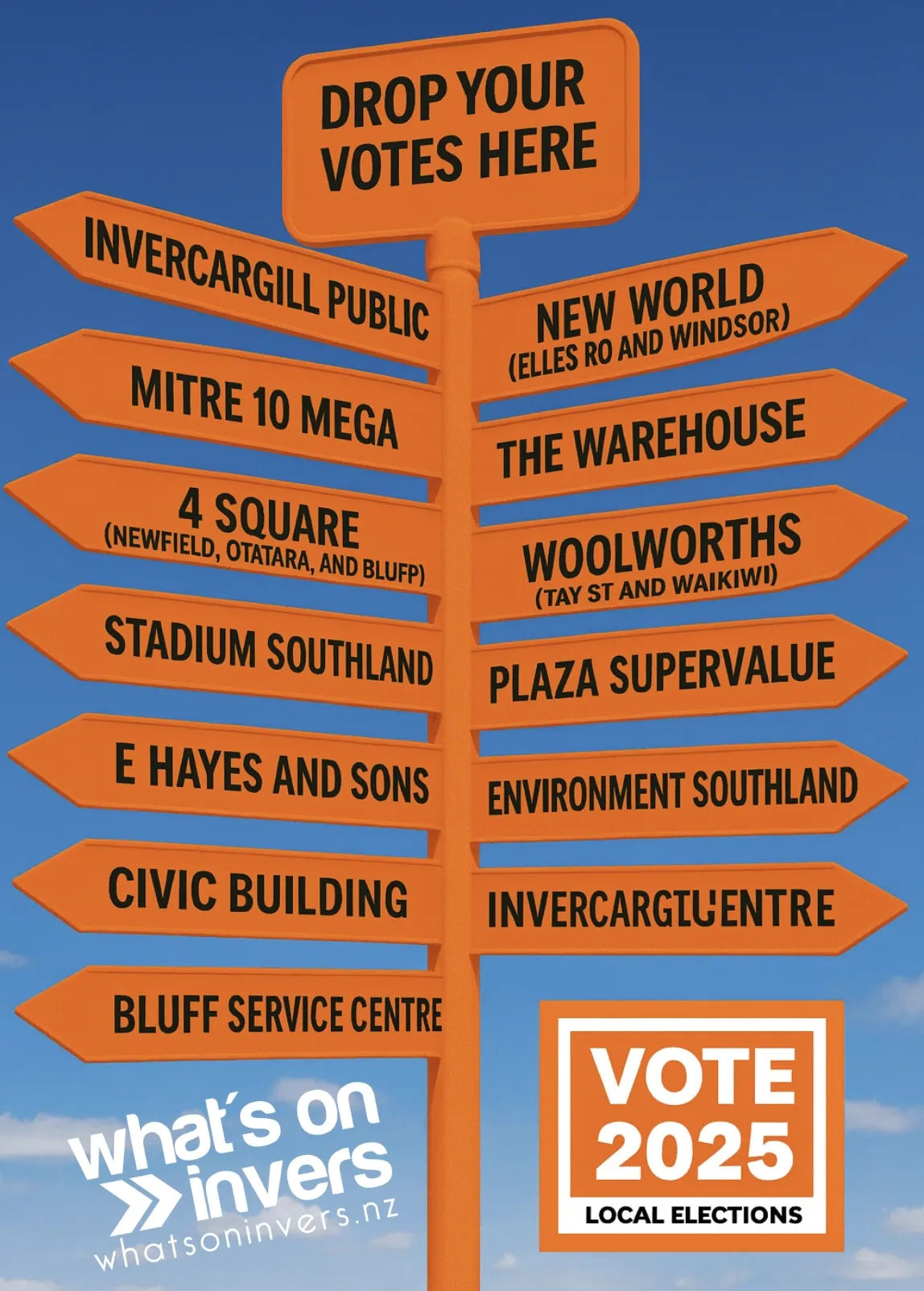 Vote 2025, What, When, Where