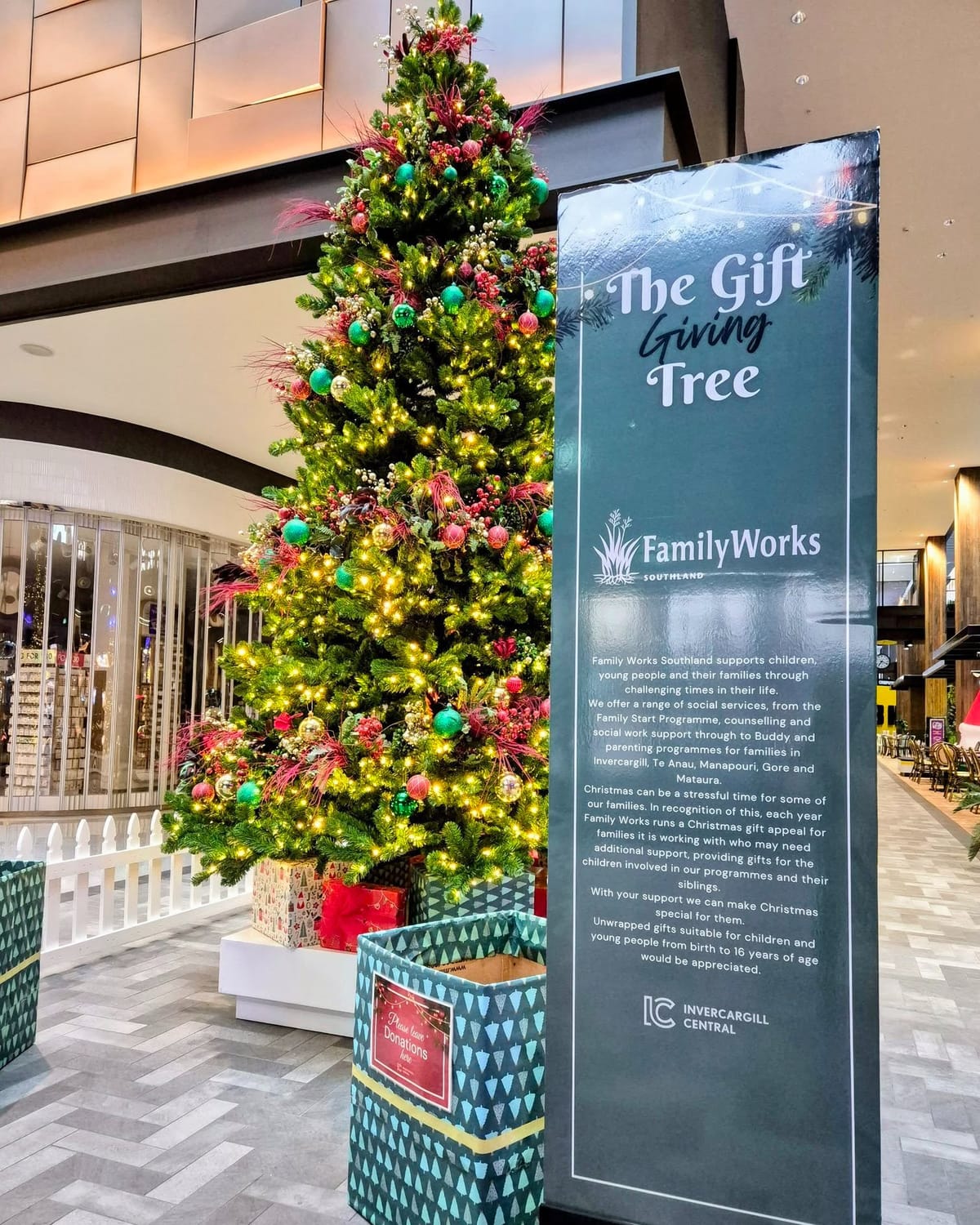 Annual Christmas Gift Appeal for Family Works Southland