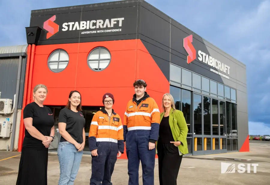 Stabicraft Offers Apprenticeships to Two SIT Engineering Students