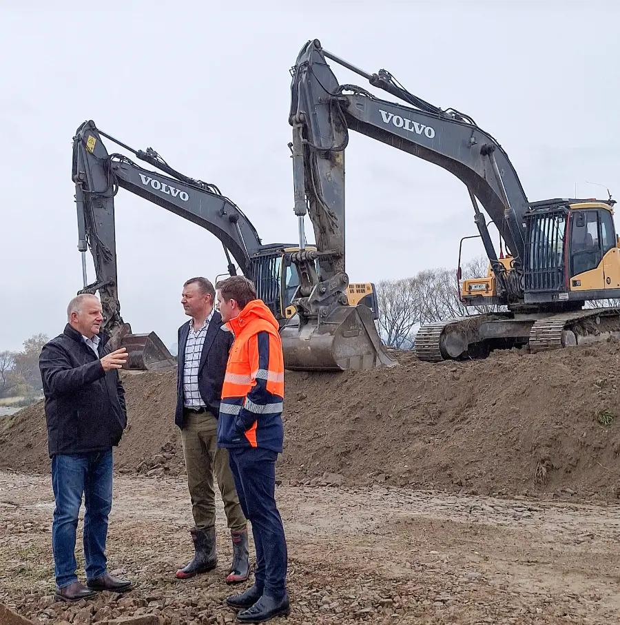 $18m Mataura River Flood Project Gets Underway in Gore