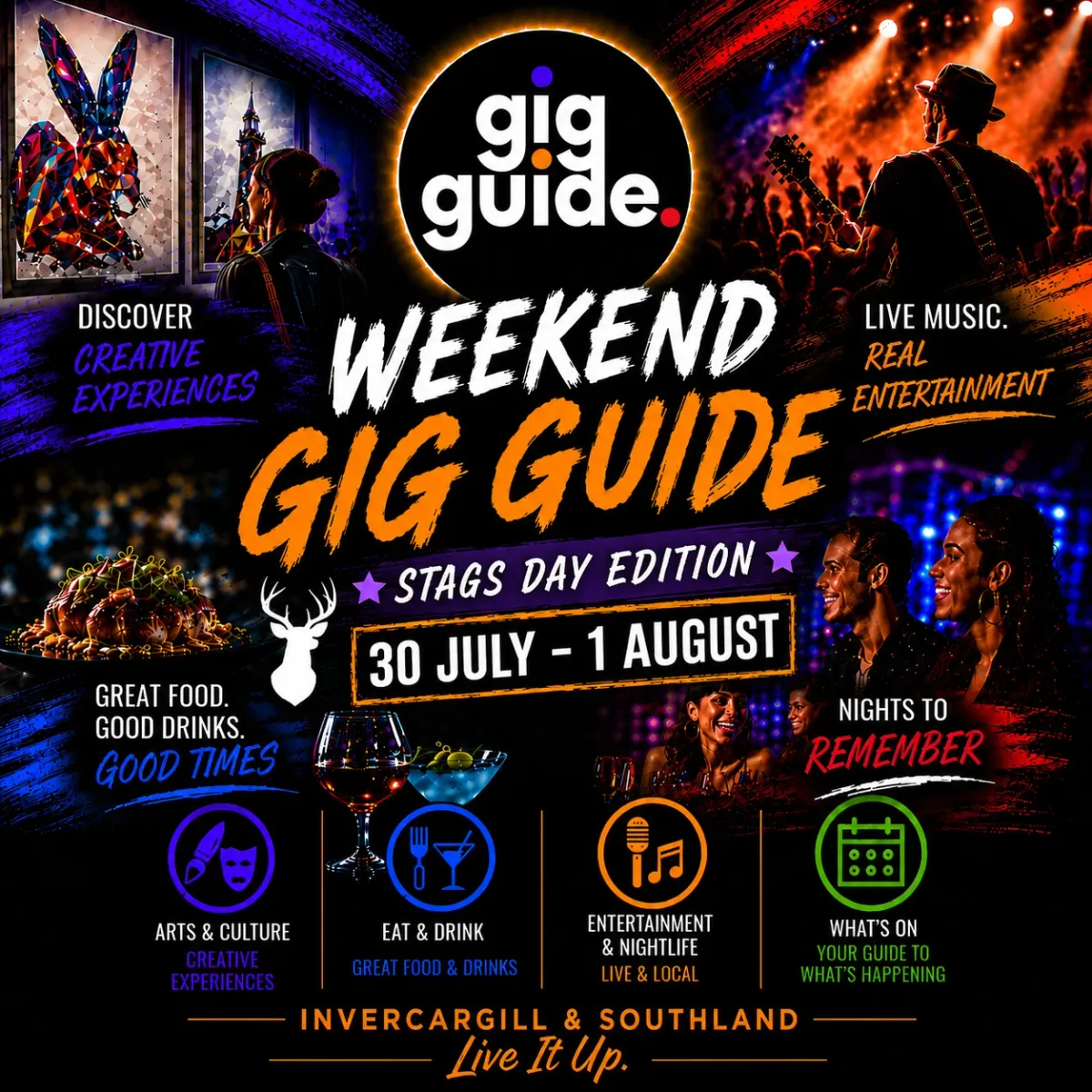 Weekend Gig Guide - Stags Day Edition