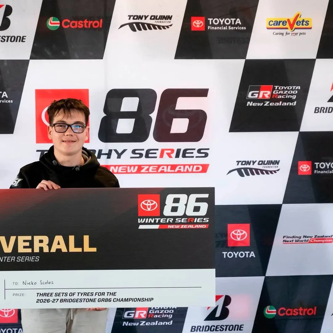 Invercargill Teen Wins Toyota Winter Series