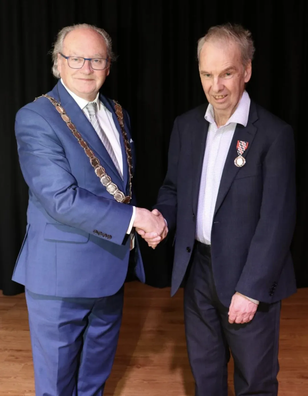 Bill Donaldson Receives King's Service Medal