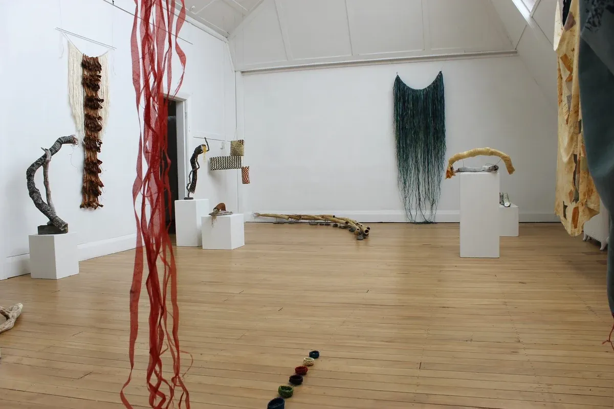 Fibre And Found Objects Fill The Art Attic