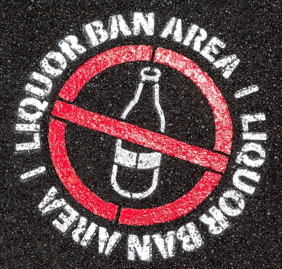 Temporary Alcohol Ban This Saturday