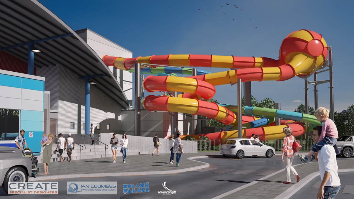 Work Set To Start On Three New Hydroslides At Splash Palace