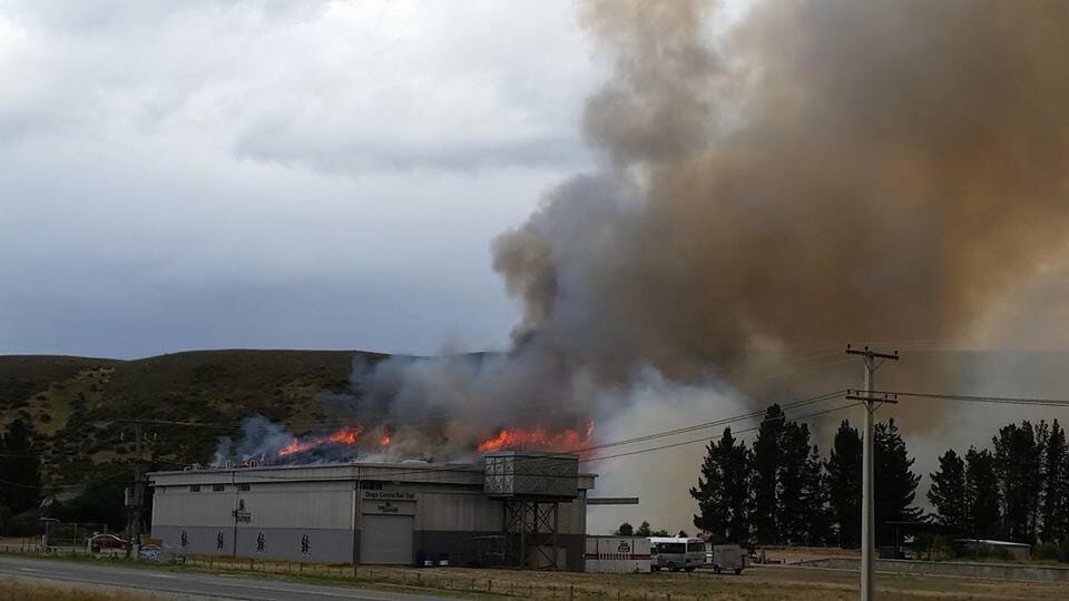 UPDATED: Emergency Services Battling Clyde Scrub Fire