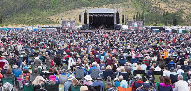 Gibbston Valley Winery Summer Concert in Queenstown = SOLD OUT
