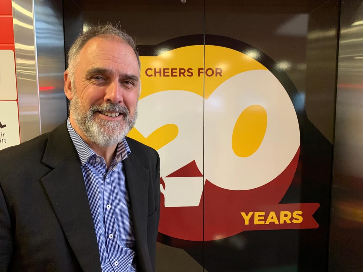 Three Cheers for 20 Years – Congratulations Nigel Skelt!