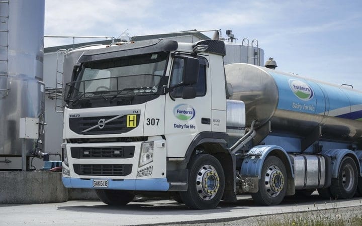 Fonterra Lifts Forecast Farmgate Milk Price Range