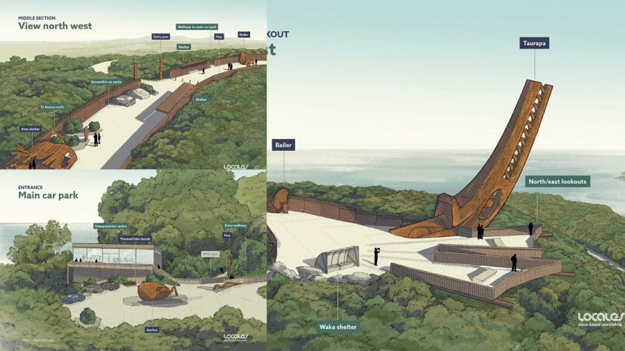 Bluff Hill’s Transformation: 25m Sculpture to Celebrate Cultural Legends