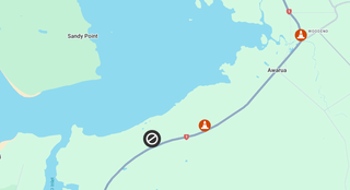 SH1 Bluff Highway Closed Due To A Crash