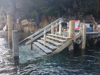 Ulva Island Wharf Ready For Summer