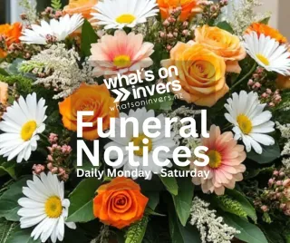 Invercargill Funeral Notices - Saturday 24th January