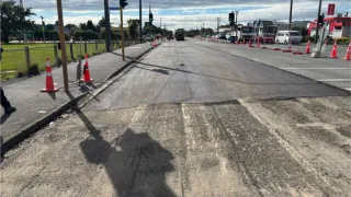 Updated Detours In Place As North Road, Gala Street and Queens Drive Resealing Progresses