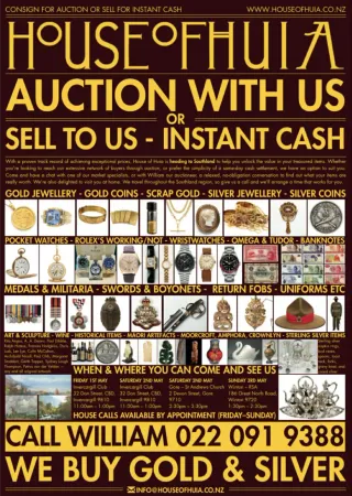 House Of Huia Heading To Southland