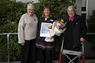 Winton Maternity Manager Wins Surprise Community Service Award