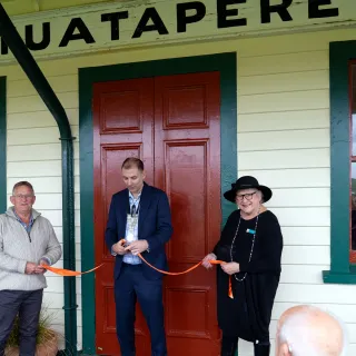 Tuatapere Station Open Again After Decades Idle