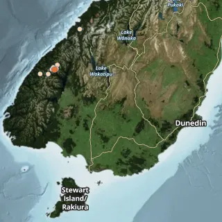 6.3 Quake Shakes Fiordland, Southland and Otago