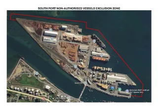 South Port Warns Boaties Off Restricted Areas