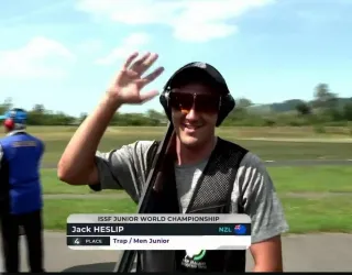 Jack Heslip (19) came 4th for Olympic trap in the Junior category representing New Zealand at the World Championships in Germany recently.
