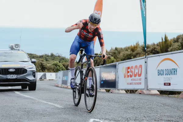 Whitehouse Wins Bluff Hill Stage Victory