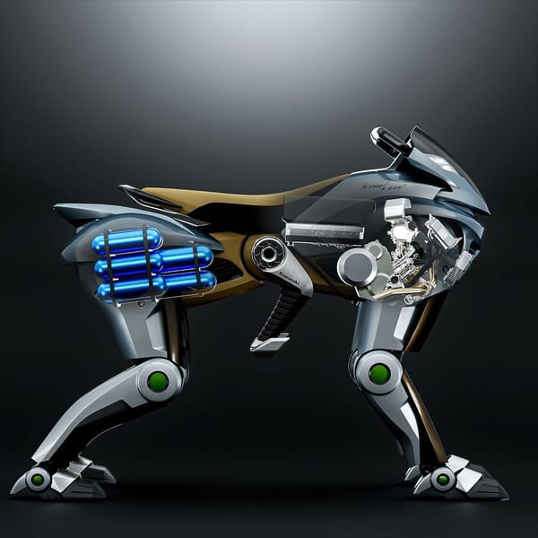 Kawasaki Reveals Hydrogen Robot Vehicle CORLEO