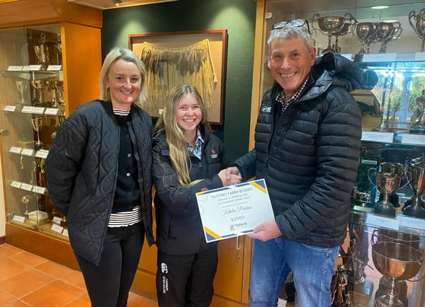 Telford Awards First Ever DipAg Scholarship