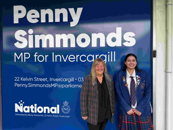 Southland Student Nargis Girhotra Joins Youth MP Team
