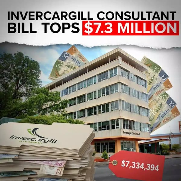 REVEALED: Invercargill Consultant Bill Tops $7.3 Million