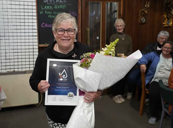Waikaia Community Champion Honoured For Service