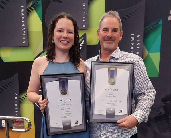 Gold Medal For Southland Signwriter