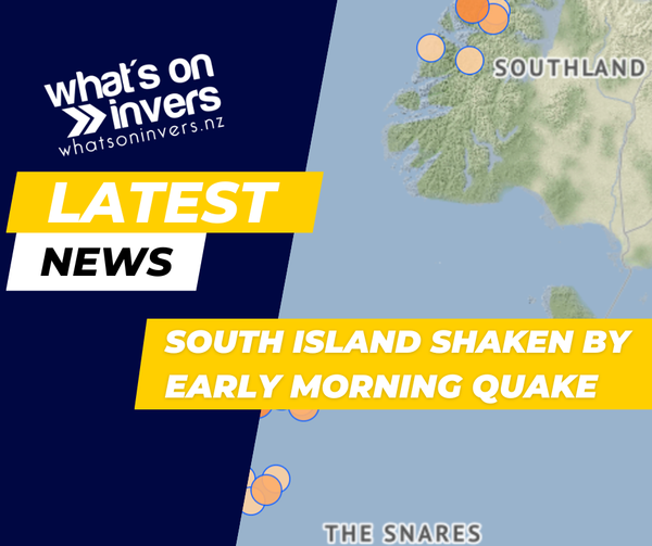 South Island Shaken By Early Morning Quake