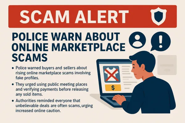 Police Warn About Online Marketplace Scams