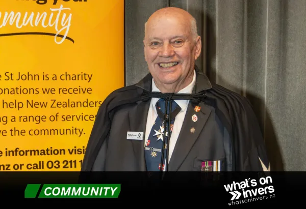 Years Of Service Recognised  For Invercargill St John