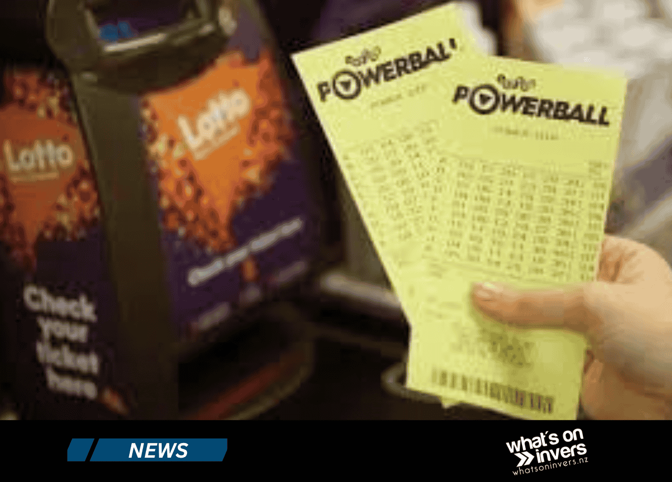 Record Powerball Win Shared By Three Players, Invers Gets Second Division