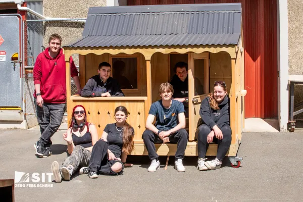 Student-built Items Help Rotary Raise Community Funds