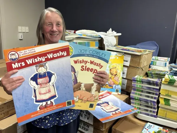 Young Reflections saves Joy Cowley collection