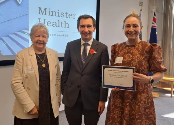 Hospice South Volunteers Win Prestigious National Health Award