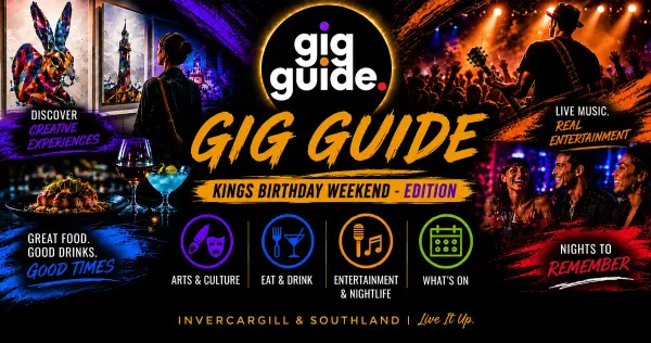 Weekend Gig Guide - Kings Birthday Edition.