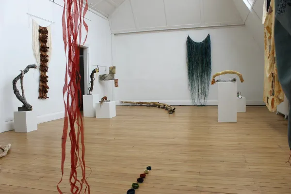 Fibre And Found Objects Fill The Art Attic