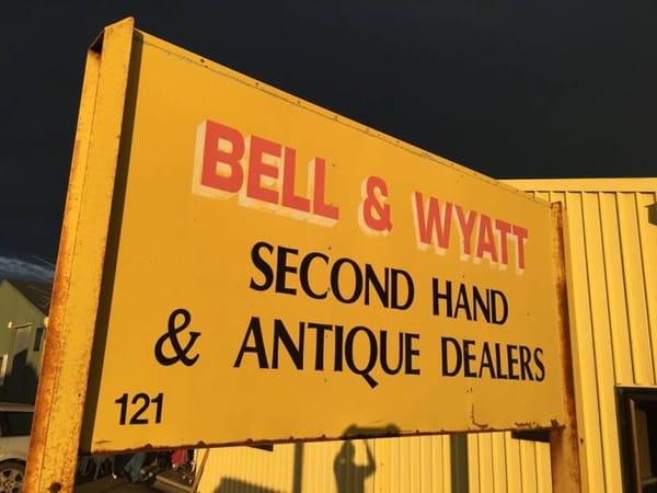 Long Running Local Antique & Secondhand Store Bell and Wyatt Is Closing.