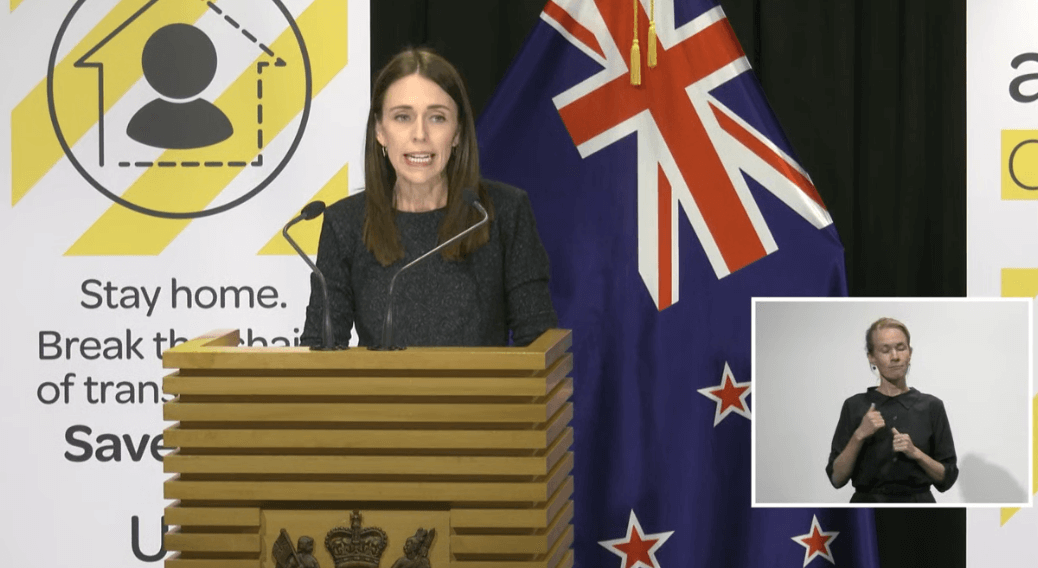 Watch: Covid-19: PM Jacinda Ardern Gives Government update